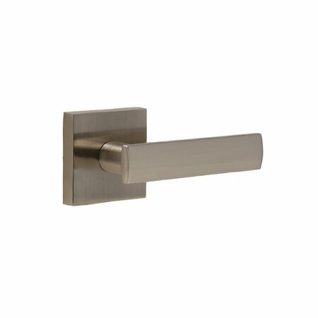 WESLOCK Utica Lever Passage Lock with Adjustable Latch and Full Lip Strike Satin Nickel Finish 007003N3NFR20
